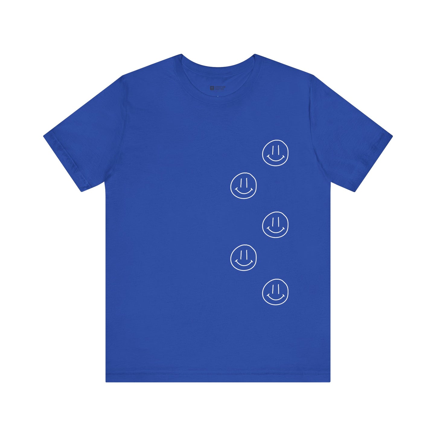 Smile Jesus Loves You Christian T-Shirt – Faith-based Smiley Faith Unisex Tee