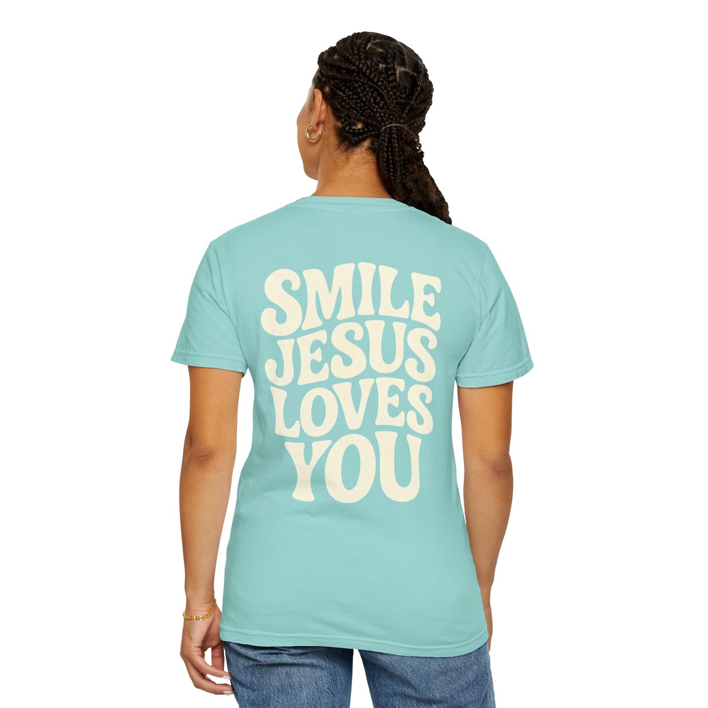 Smiley Jesus Loves You T-Shirt