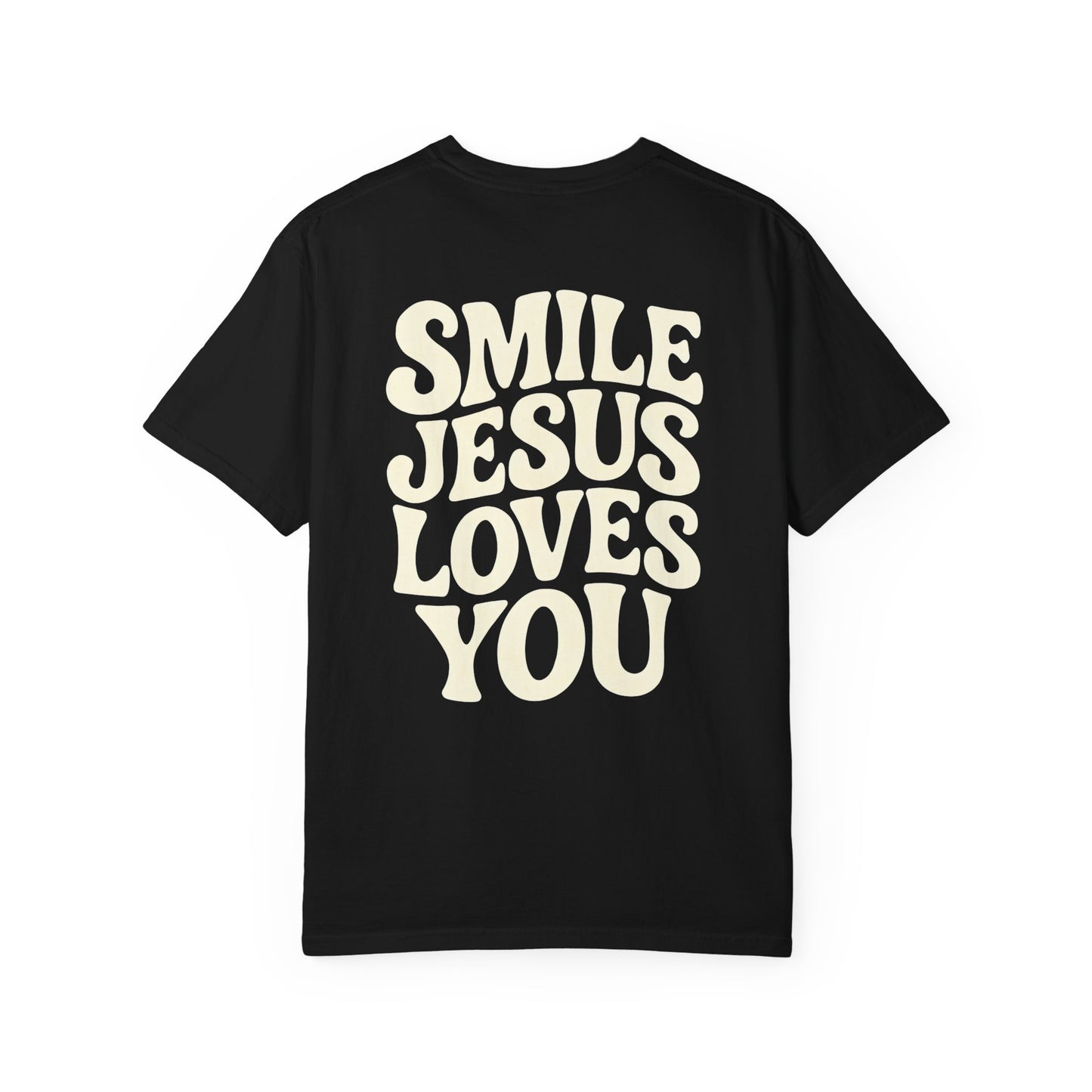 Smiley Jesus Loves You T-Shirt