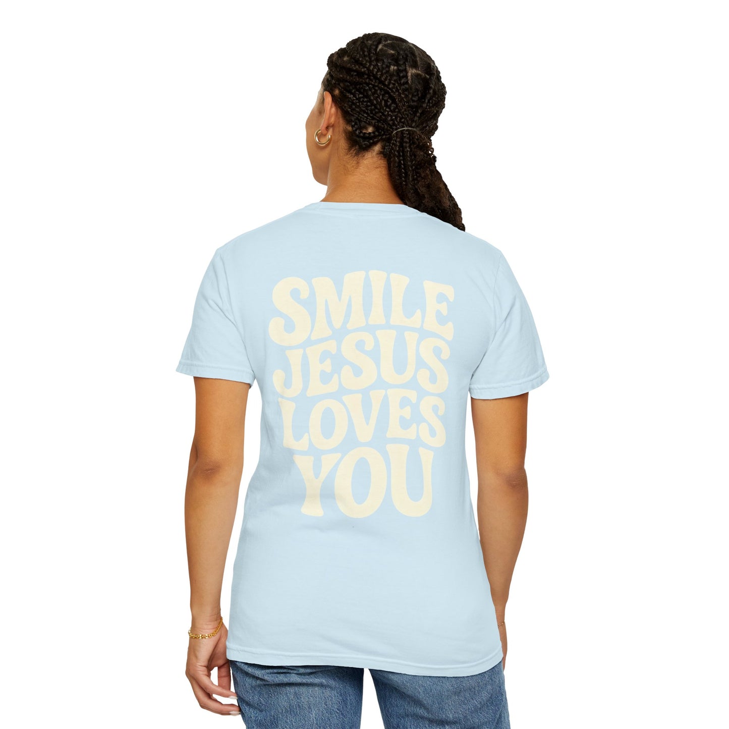 Smiley Jesus Loves You T-Shirt