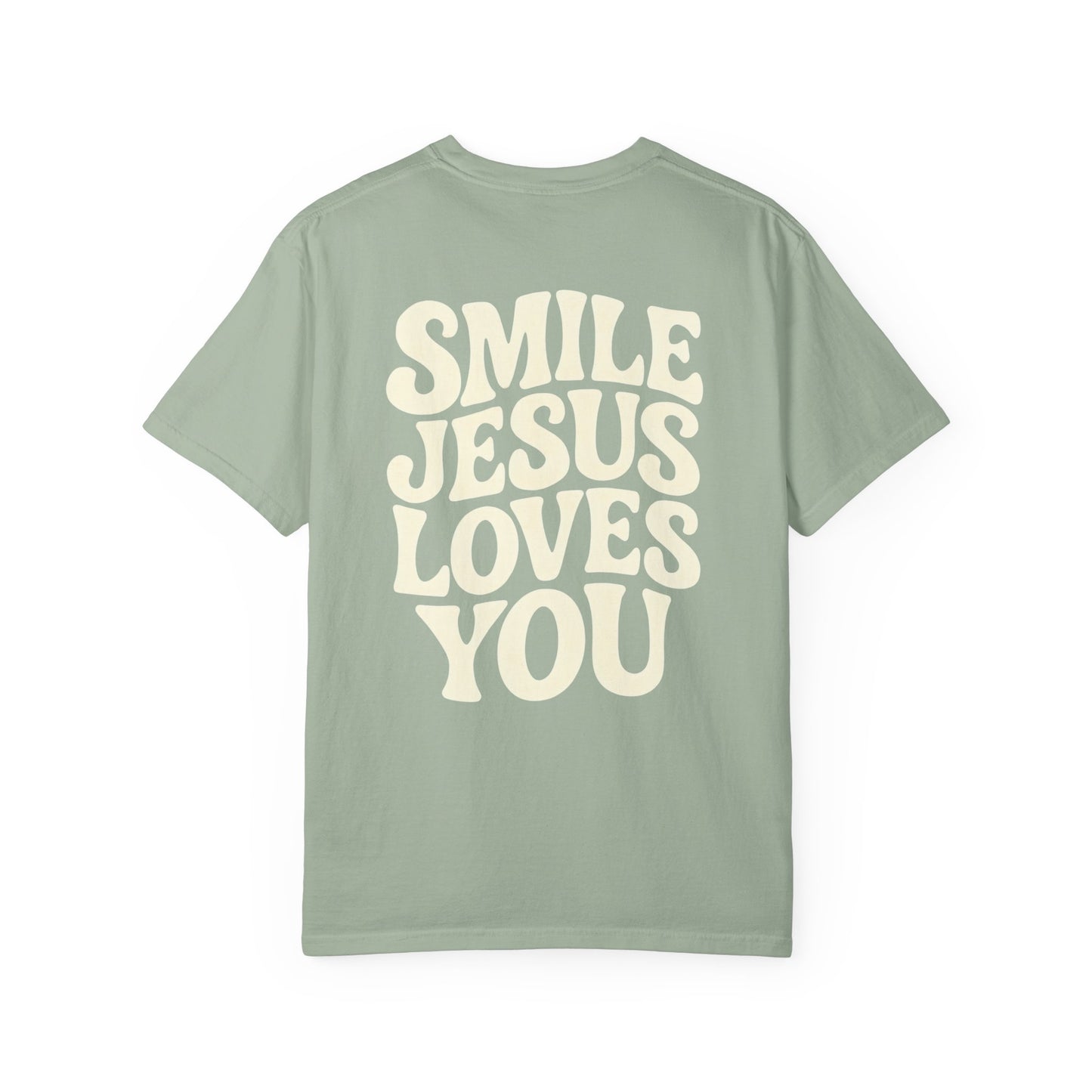 Smiley Jesus Loves You T-Shirt