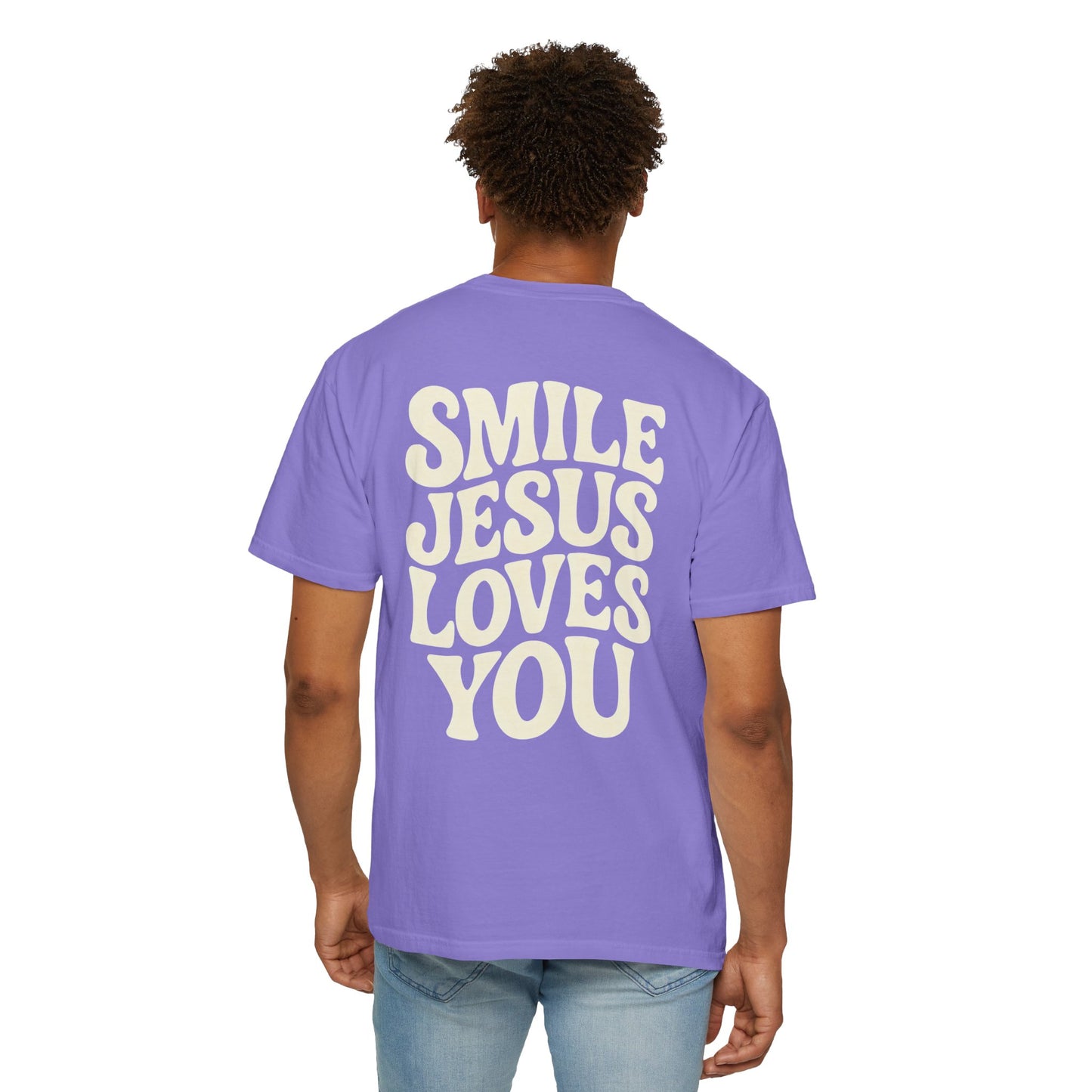 Smiley Jesus Loves You T-Shirt