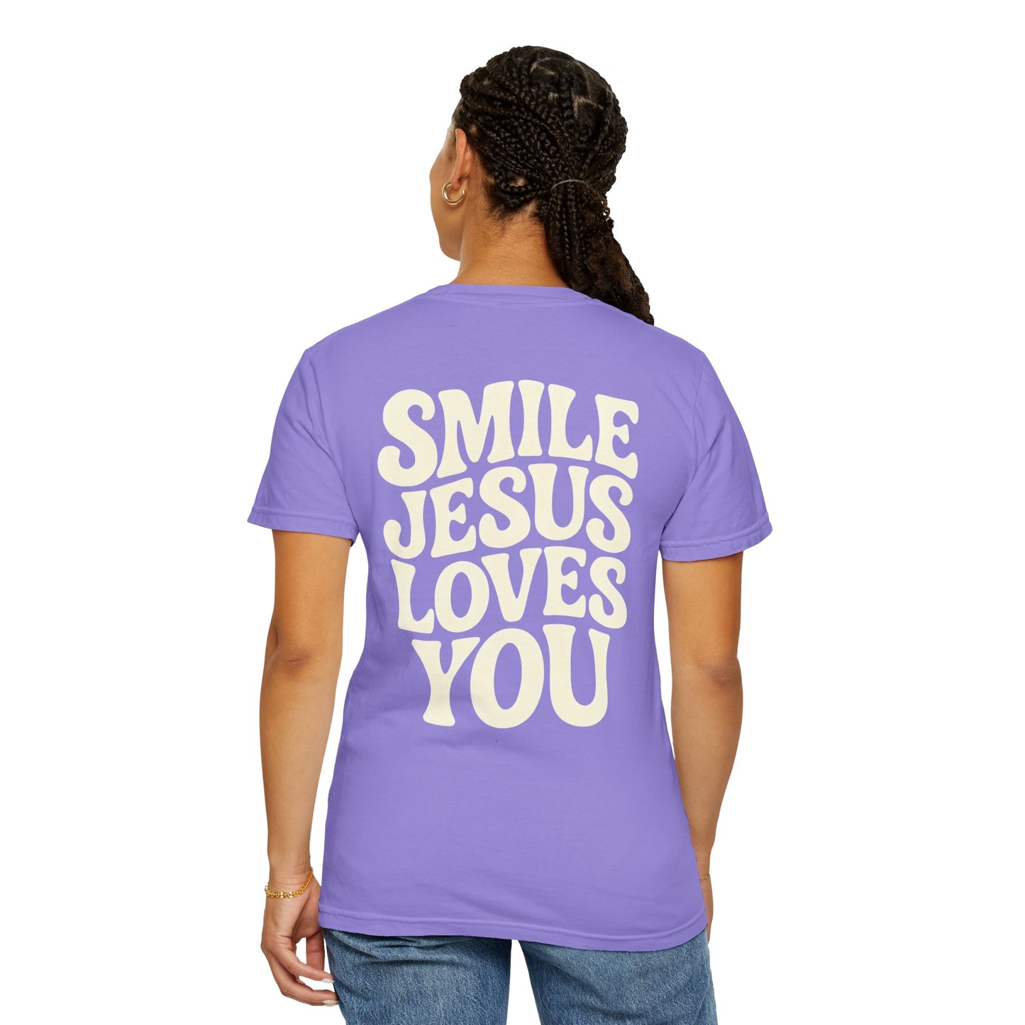 Smiley Jesus Loves You T-Shirt