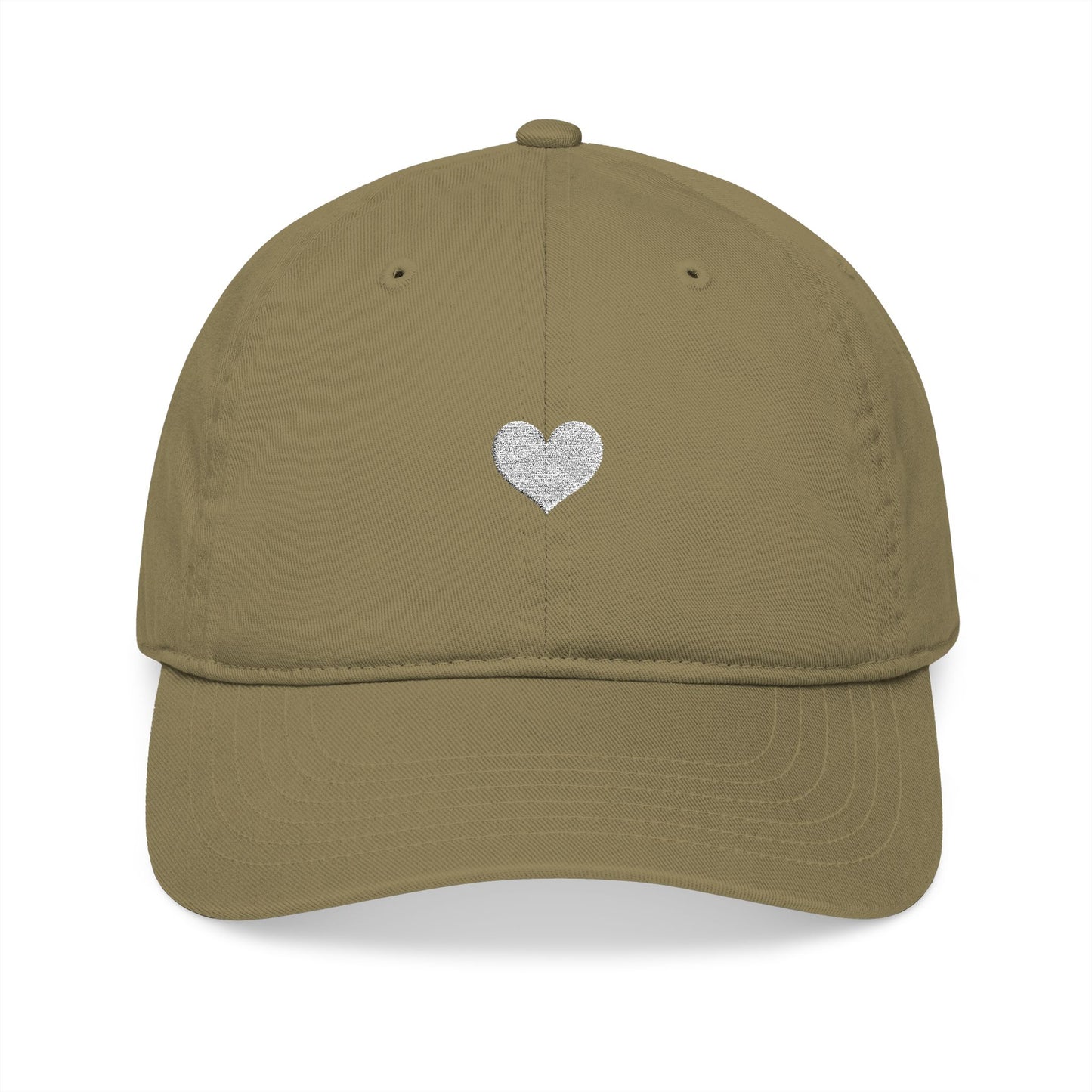 Silver Heart Embroidered Christian Baseball Cap for Women – Faith Inspired Love Hat