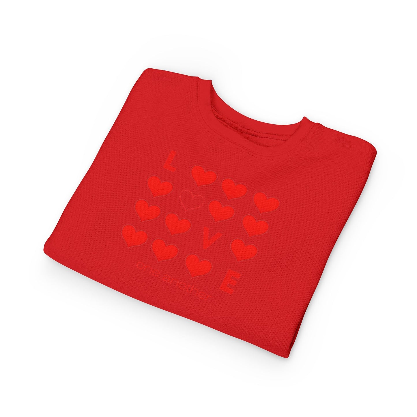 Love One Another Christian Toddler Sweatshirt | Faith-Based Kids Wear