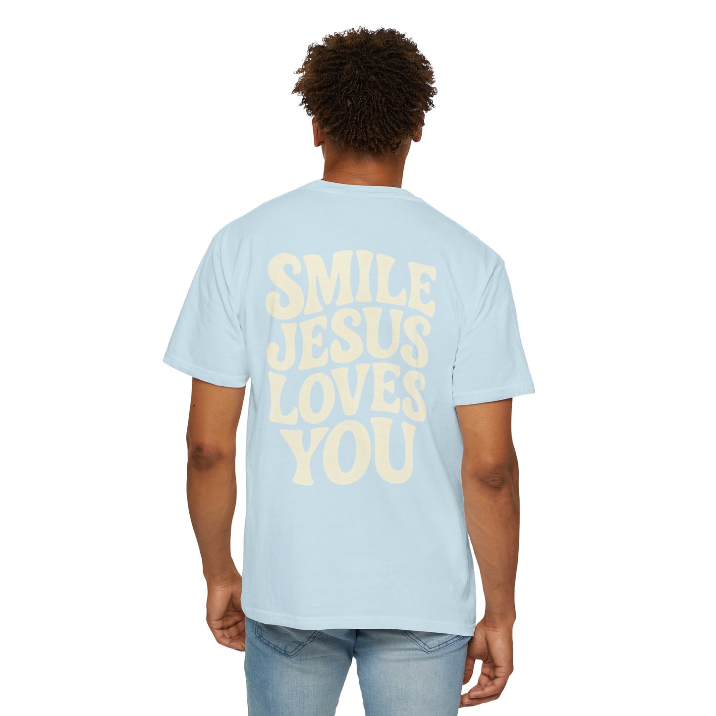 Smiley Jesus Loves You T-Shirt
