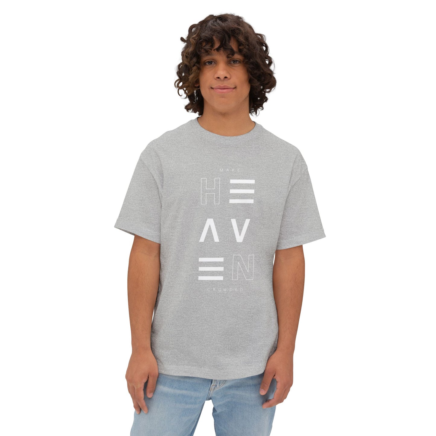 Make Heaven Crowded Christian Unisex T-Shirt | Faith-Based Apparel