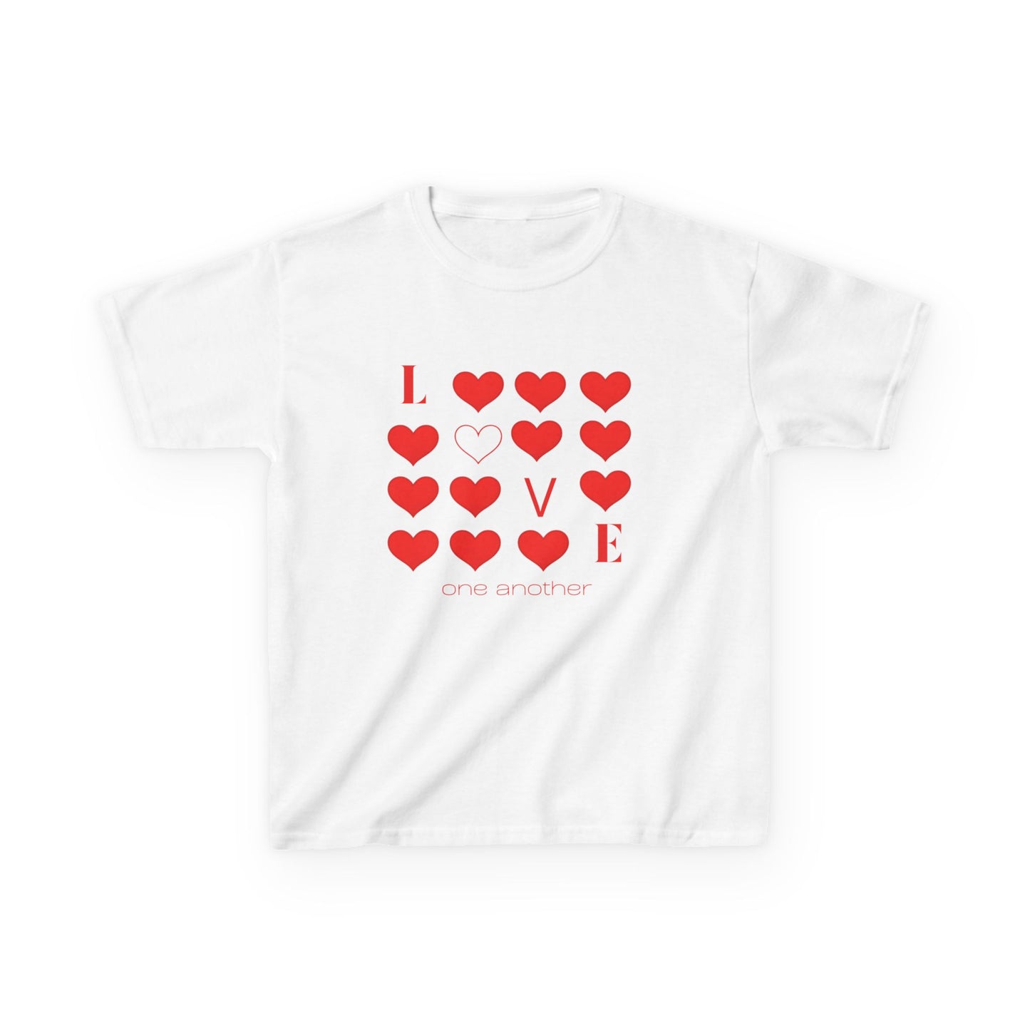 Love One Another Christian Unisex Toddler T-Shirt | Faith-Based Tee