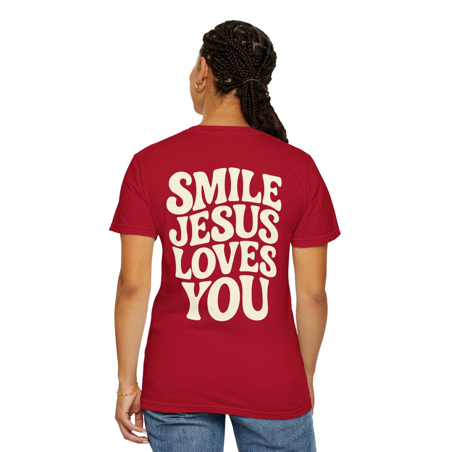 Smiley Jesus Loves You T-Shirt