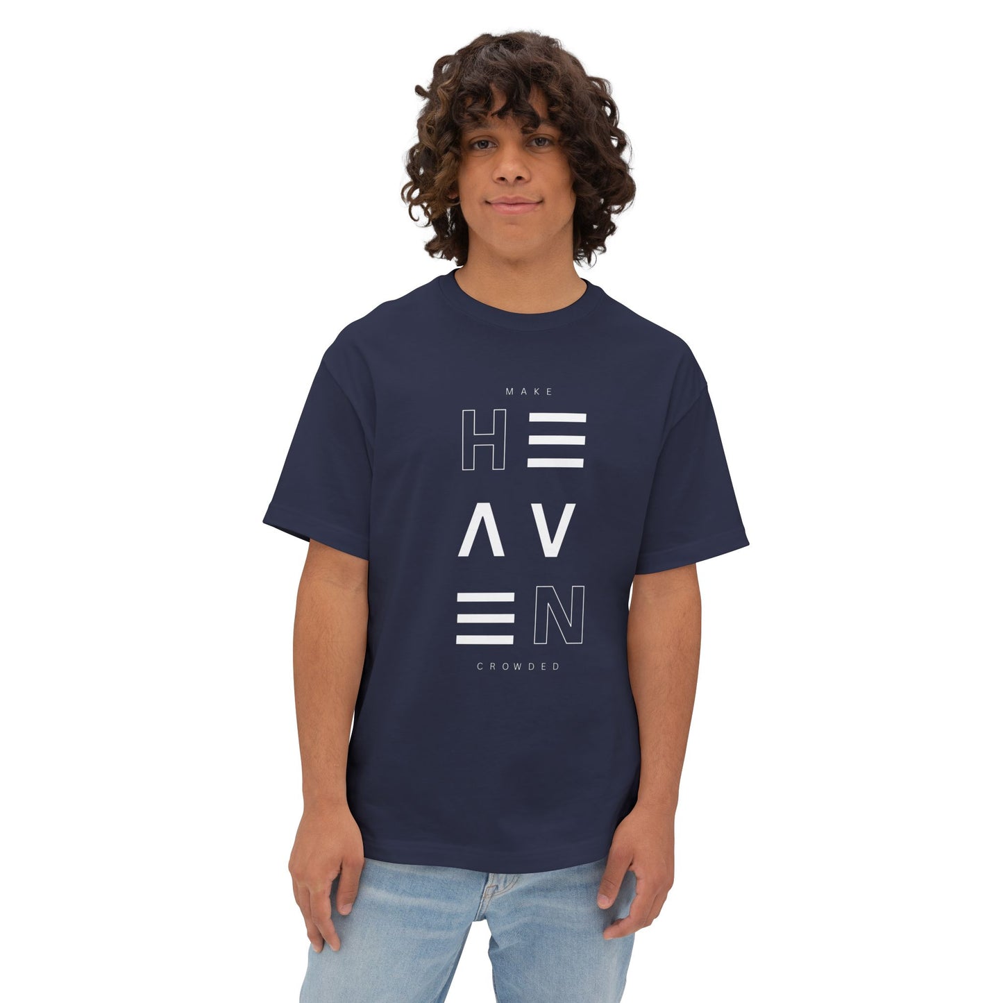 Make Heaven Crowded Christian Unisex T-Shirt | Faith-Based Apparel