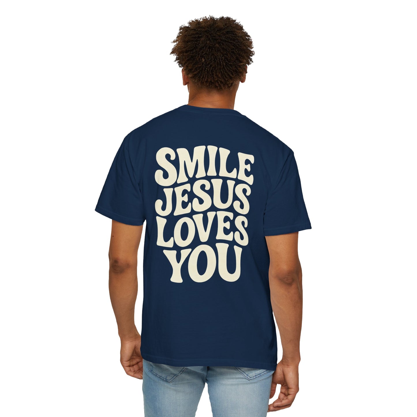 Smiley Jesus Loves You T-Shirt