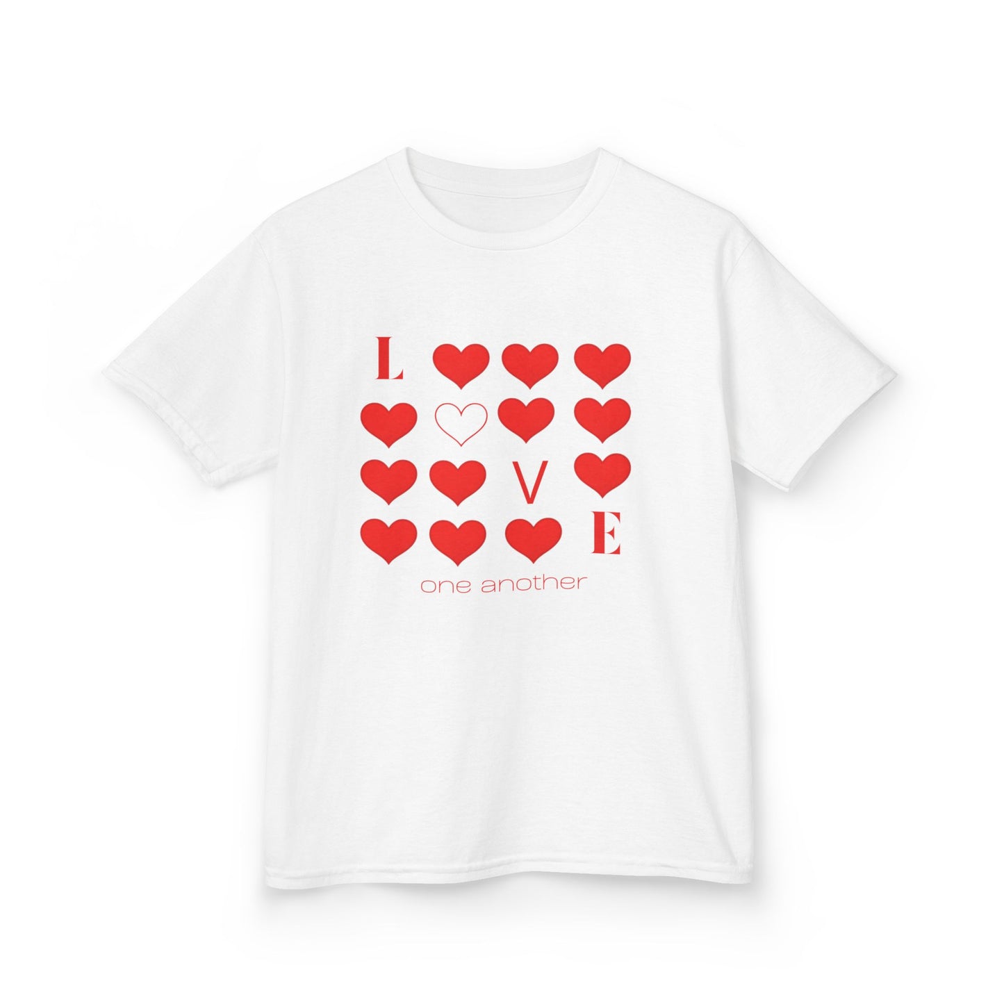 Love One Another Christian Unisex Toddler T-Shirt | Faith-Based Tee