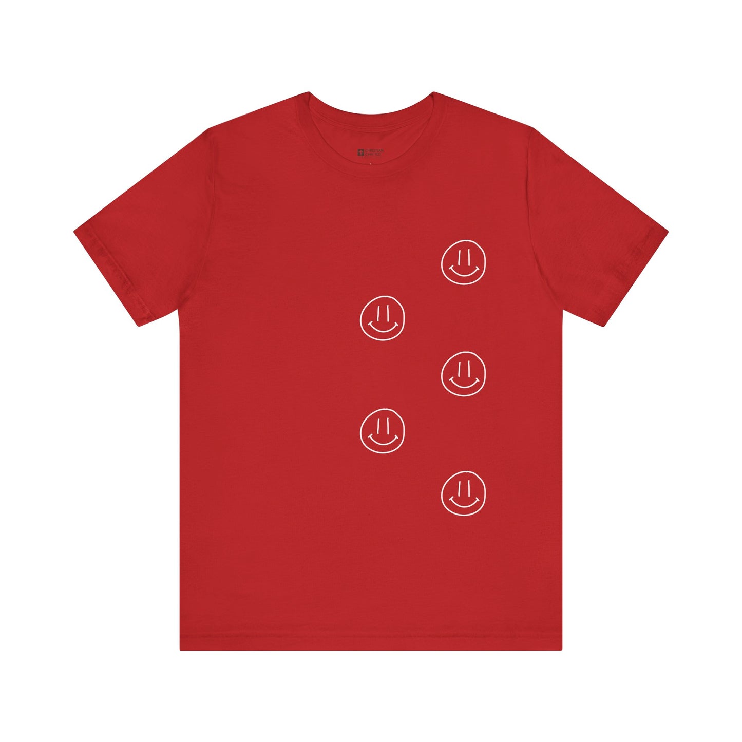 Smile Jesus Loves You Christian T-Shirt – Faith-based Smiley Faith Unisex Tee