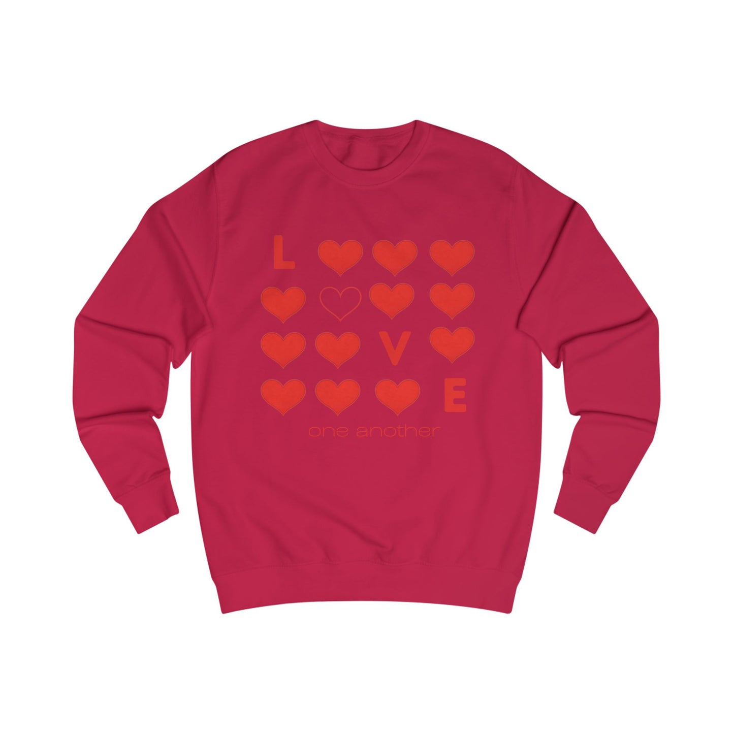 Love One Another Christian Womens Sweatshirt - Faith-Based Apparel