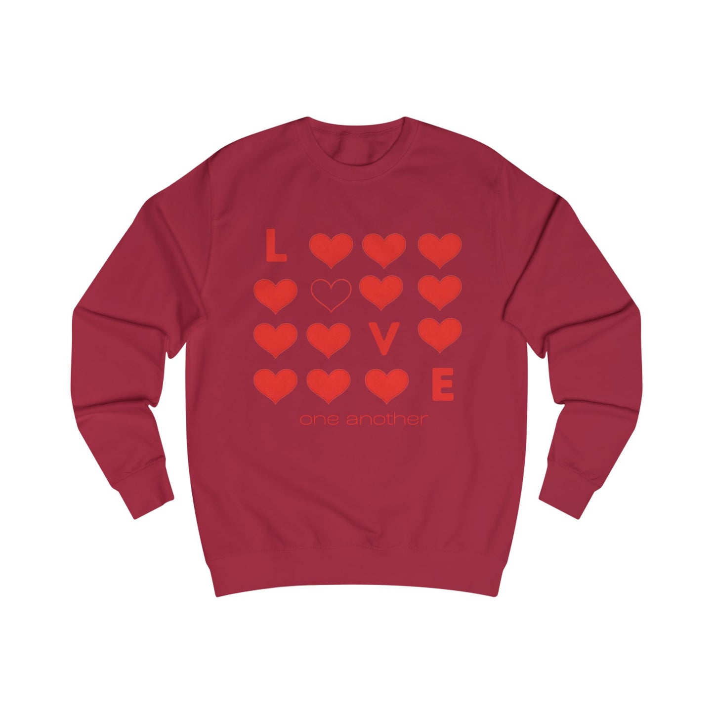 Love One Another Christian Womens Sweatshirt - Faith-Based Apparel