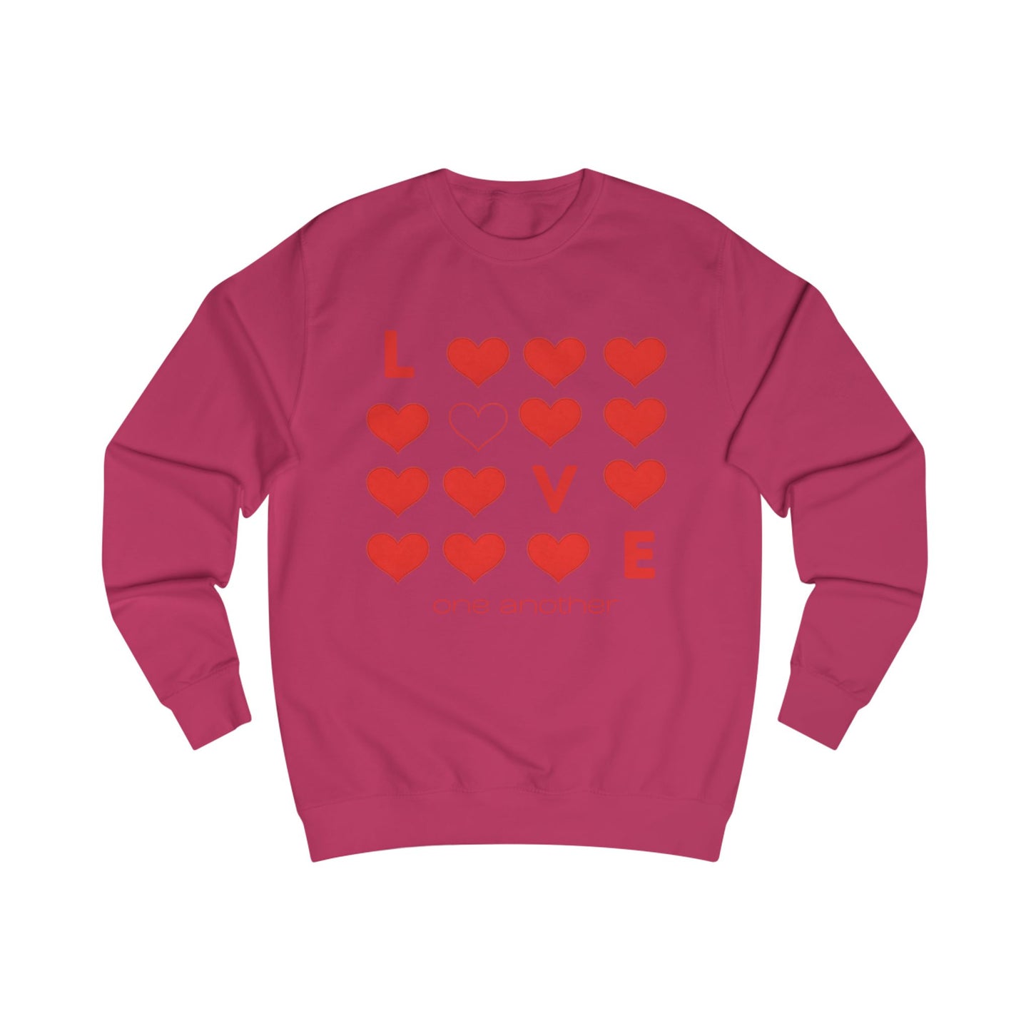 Love One Another Christian Womens Sweatshirt - Faith-Based Apparel