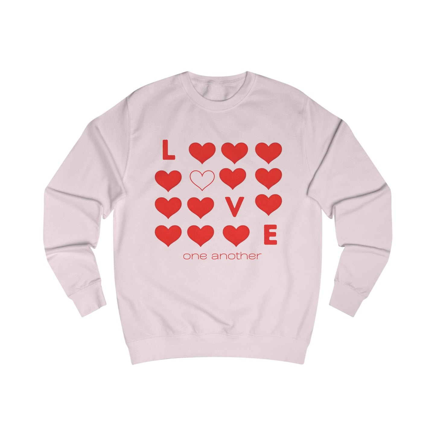 Love One Another Christian Womens Sweatshirt - Faith-Based Apparel