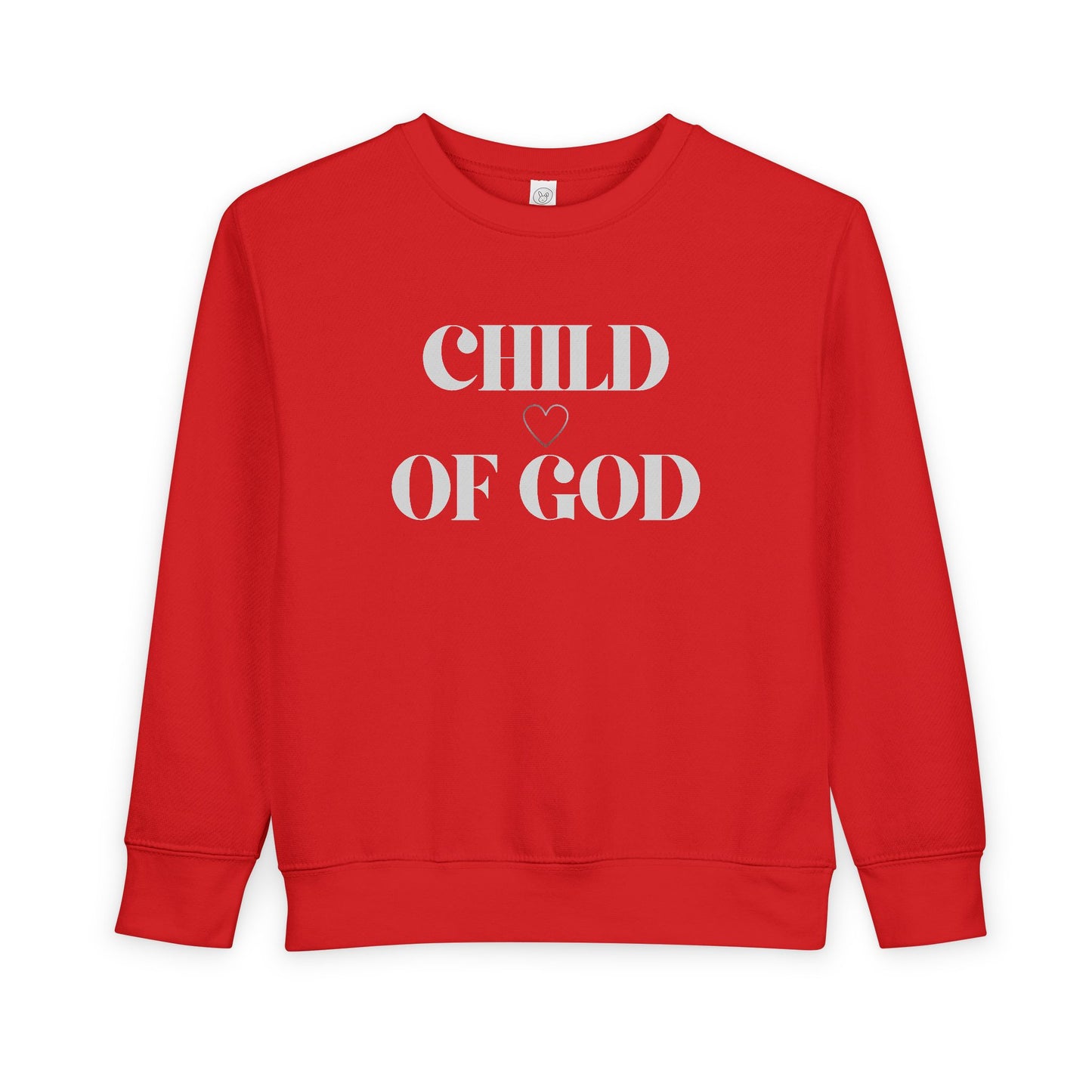 Child of God Toddler Sweatshirt - Christian Unisex Kids Apparel